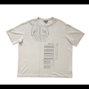 hand drawn “Freedom Is Free Tee” UNISEX